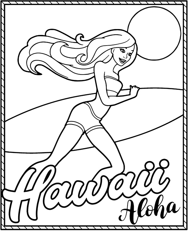 Barbie hawai